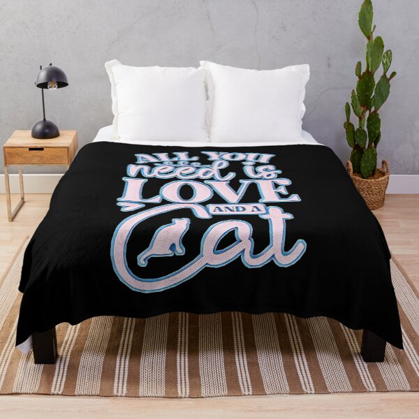Item preview, All You Need is Love and a Cat - Perfect Gifts for Cat Lovers designed and sold by creativerooney.