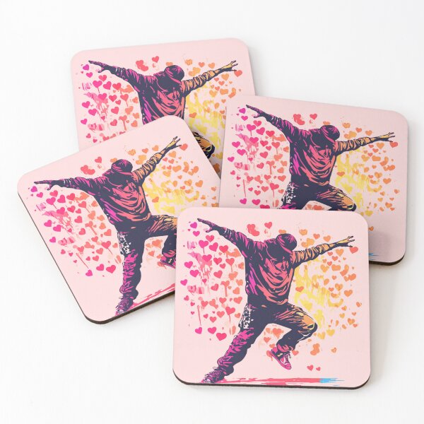 Item preview, Happy Dancer Hearts designed and sold by anettfaye.