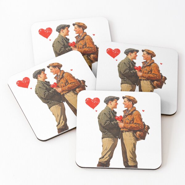 Item preview, Vintage cute couple designed and sold by MendaciousMina.