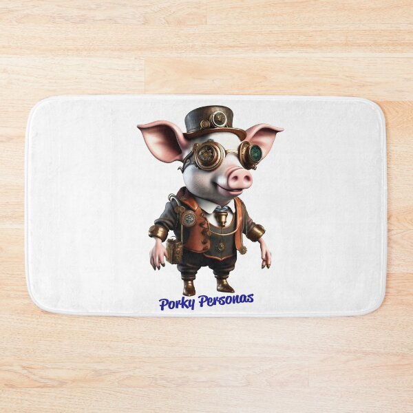 Item preview, Porky Personas Funny Pig Characters designed and sold by Drone-tees.