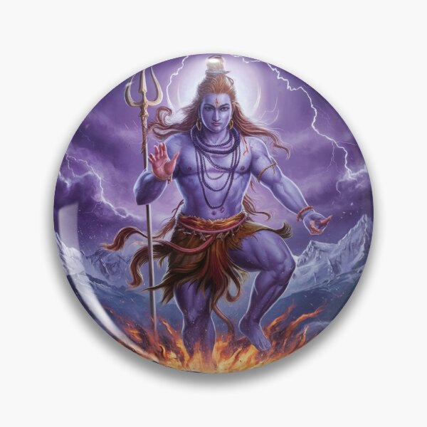 Item preview, "Rudra Rup: Lord Shiva's Divine Manifestation Between Sky and Earth" designed and sold by IndianShopper.