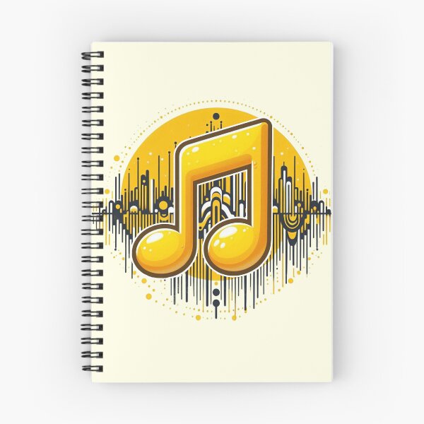 Item preview, Dynamic yellow Sound Wave for music lover designed and sold by Artcreatorss.