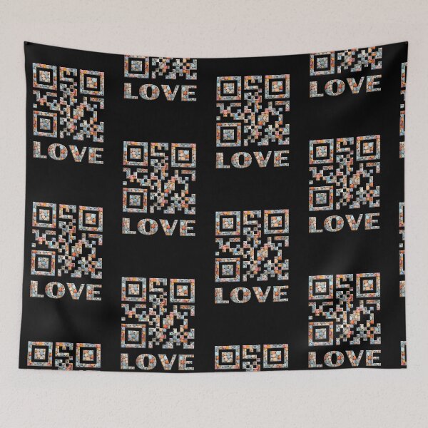 Item preview, LOVE QR designed and sold by mi-kam.