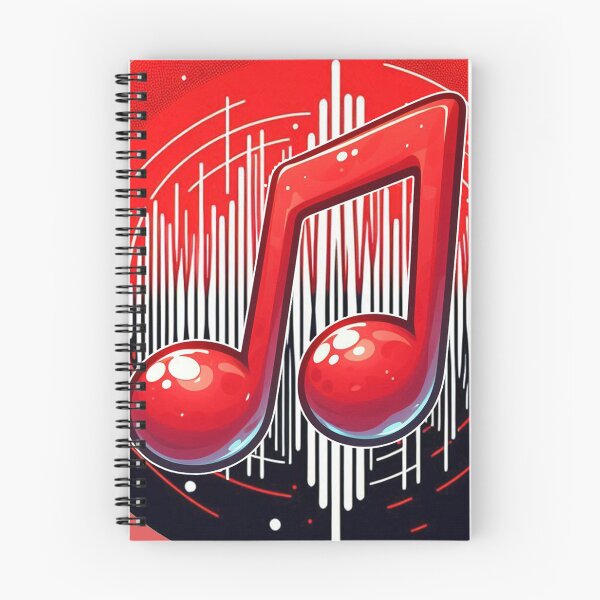 Item preview, Dynamic red Sound Wave for music lover designed and sold by Artcreatorss.