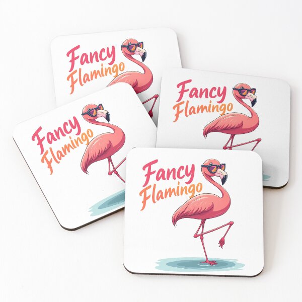 Item preview, Fancy Flamingo - Stylish Flamingo with Sunglasses designed and sold by Bulwshop.