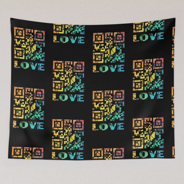 Item preview, LOVE QR designed and sold by mi-kam.