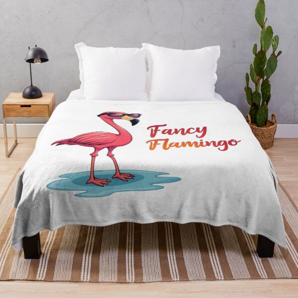 Item preview, Fancy Flamingo - Stylish Flamingo with Sunglasses designed and sold by Bulwshop.