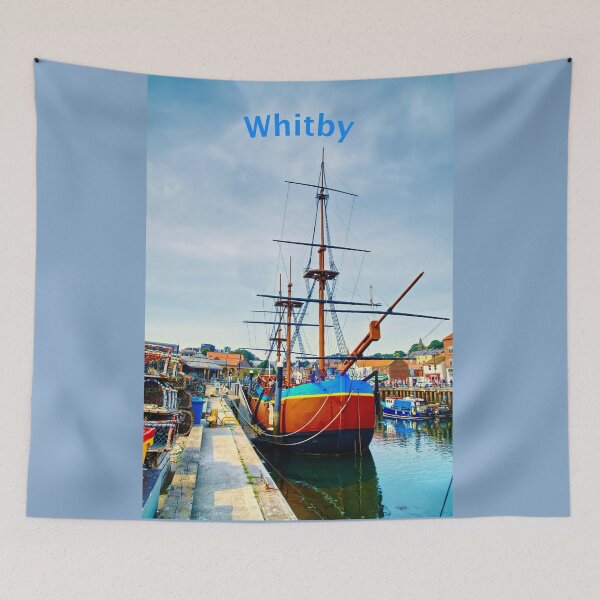 Item preview, Whitby HMS Bark Endeavour designed and sold by Alisonchambers2.
