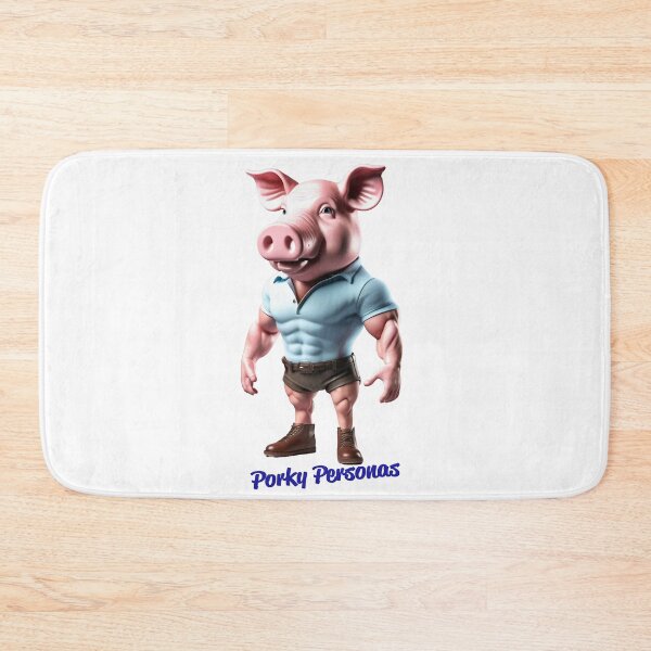 Item preview, Porky Personas Funny Pig Characters designed and sold by Drone-tees.