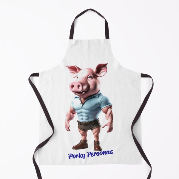 Item preview, Porky Personas Funny Pig Characters designed and sold by Drone-tees.
