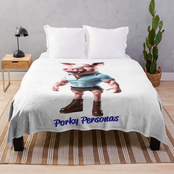 Item preview, Porky Personas Funny Pig Characters designed and sold by Drone-tees.