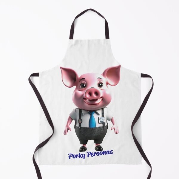 Item preview, Porky Personas Funny Pig Characters designed and sold by Drone-tees.