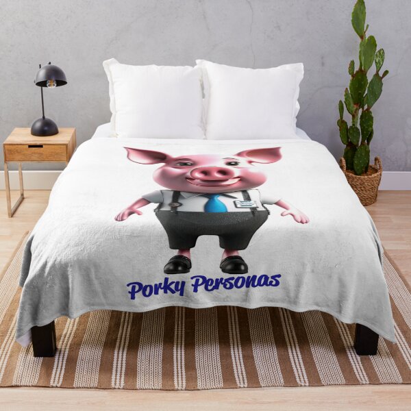 Item preview, Porky Personas Funny Pig Characters designed and sold by Drone-tees.