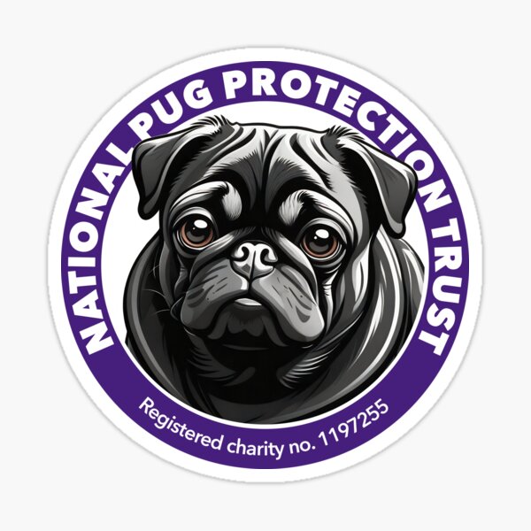 NPPT logo with Paton the Pug Sticker