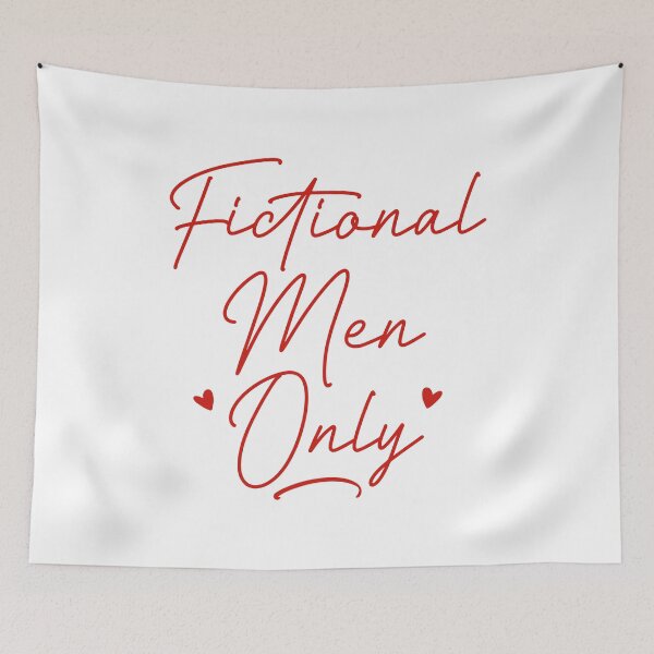 Item preview, Fictional Men Only designed and sold by ZoollGraphics.