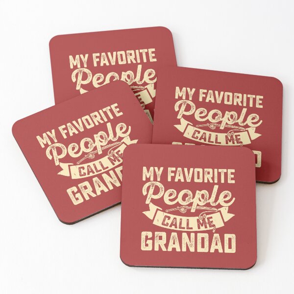 Item preview, My Favorite People Call Me Grandad – Retro Grandfather Gift designed and sold by Building60media.