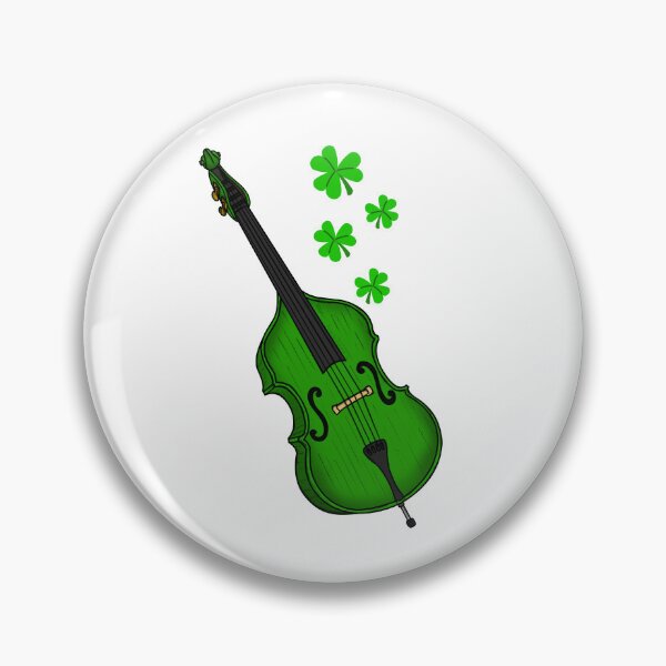 Item preview, Double Bass St Patrick's Day Bassist Irish Musician designed and sold by doodlerob.