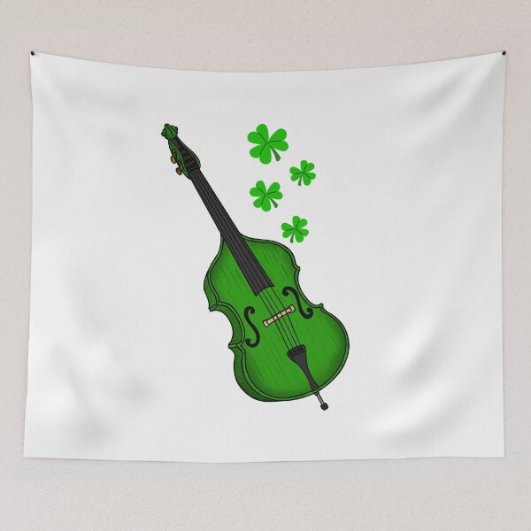 Item preview, Double Bass St Patrick's Day Bassist Irish Musician designed and sold by doodlerob.
