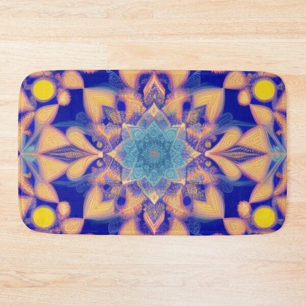 Item preview, pattern colorful mandala designed and sold by Only Good Vibes.