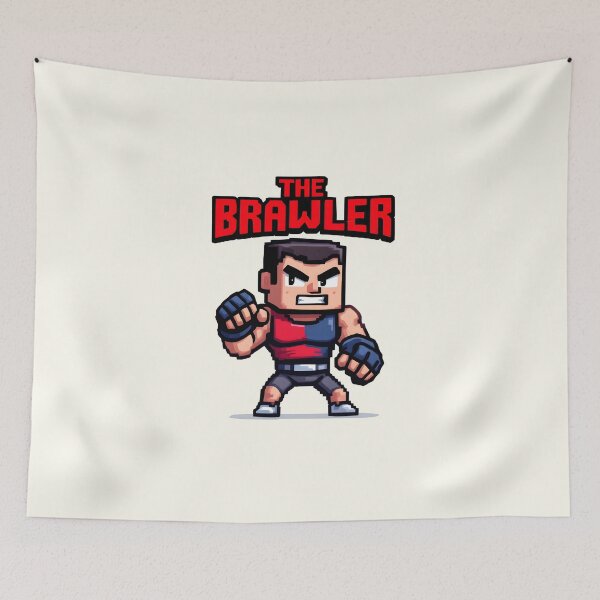 Item preview, The Pixel Brawler designed and sold by Jollys-ArtShop.