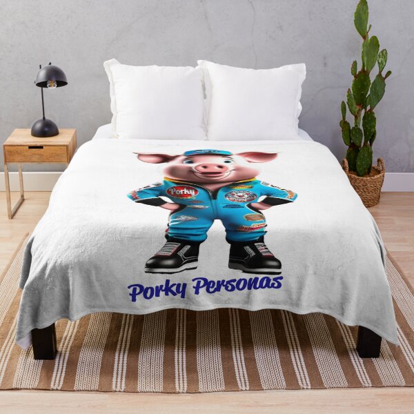 Item preview, Porky Personas Funny Pig Characters designed and sold by Drone-tees.