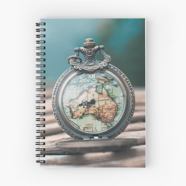 Item preview, Blue-Green Antique Pocket Watch with Australian Map designed and sold by CountyKent.