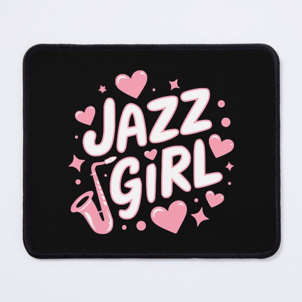 Item preview, Jazz Girl! Pink Girly Saxophone Music Lover designed and sold by PMCreative.