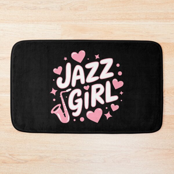 Item preview, Jazz Girl! Pink Girly Saxophone Music Lover designed and sold by PMCreative.