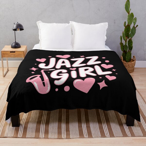 Item preview, Jazz Girl! Pink Girly Saxophone Music Lover designed and sold by PMCreative.