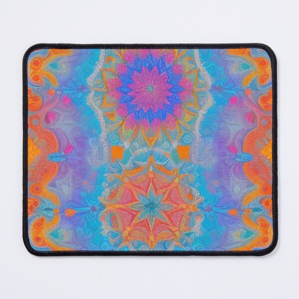 Item preview, pattern colorful mandala designed and sold by Only Good Vibes.