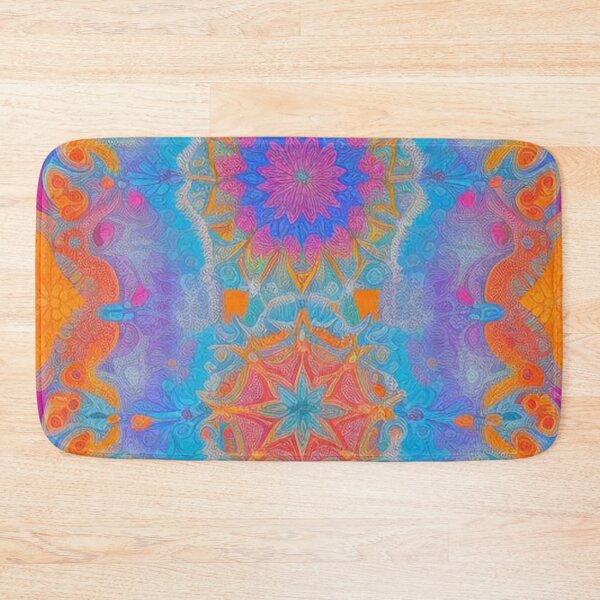 Item preview, pattern colorful mandala designed and sold by Only Good Vibes.
