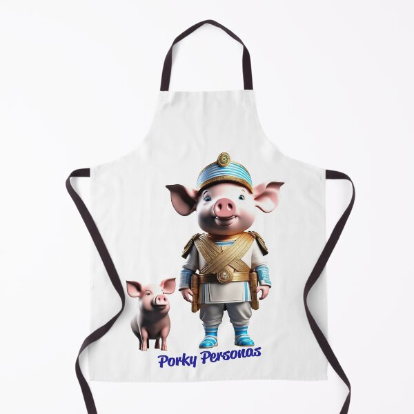 Item preview, Porky Personas Funny Pig Characters designed and sold by Drone-tees.