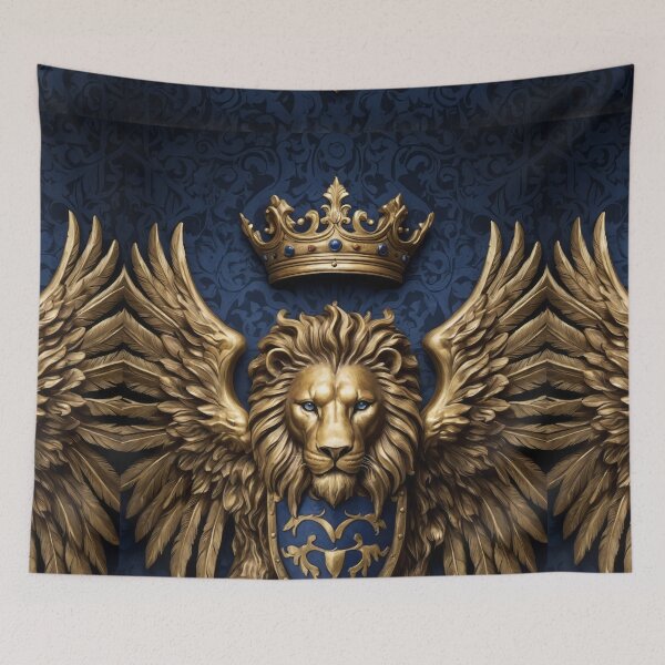 Item preview, Majestic King Lion - Symbol of Power and Royalty designed and sold by Omtatsat.