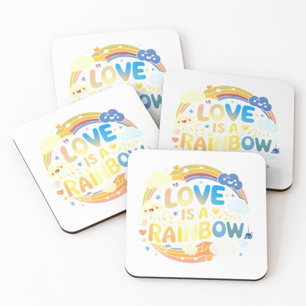 Item preview, Love is a Rainbow: A Vibrant Celebration of Color and Emotion. designed and sold by SalahuTheBoss.