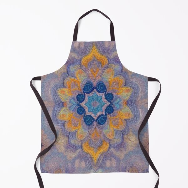 Item preview, pattern colorful mandala designed and sold by Only Good Vibes.