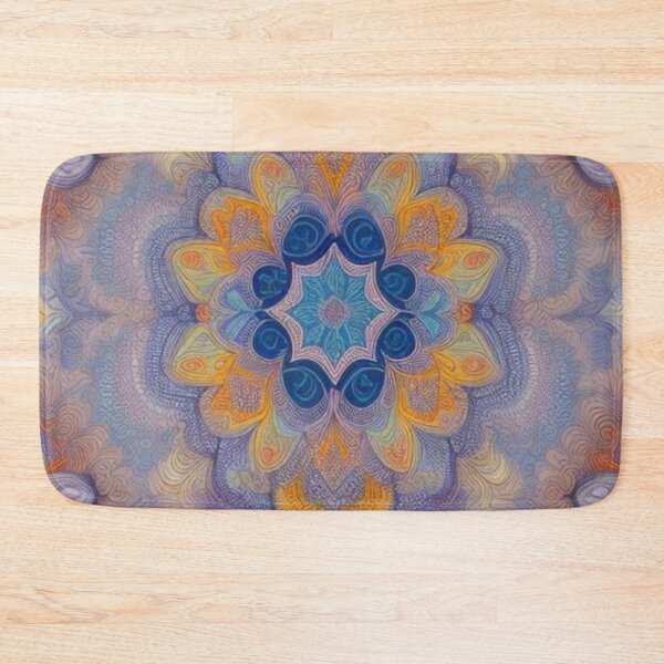 Item preview, pattern colorful mandala designed and sold by Only Good Vibes.
