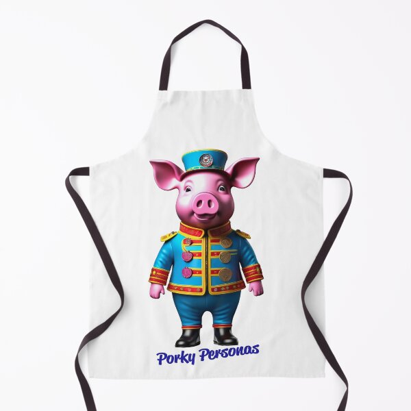 Item preview, Porky Personas Funny Pig Characters designed and sold by Drone-tees.