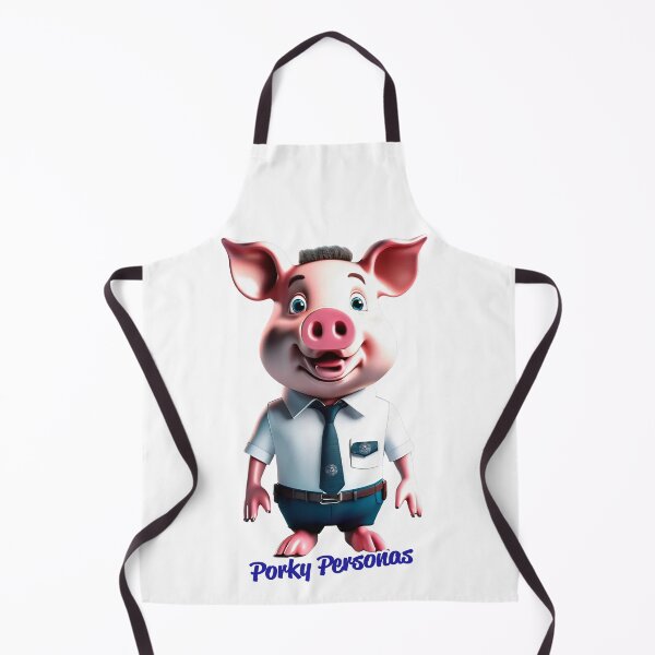 Item preview, Porky Personas Funny Pig Characters designed and sold by Drone-tees.