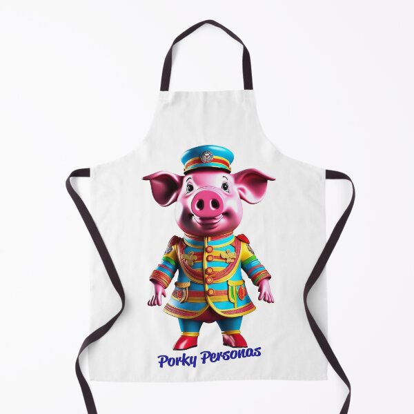 Item preview, Porky Personas Funny Pig Characters designed and sold by Drone-tees.