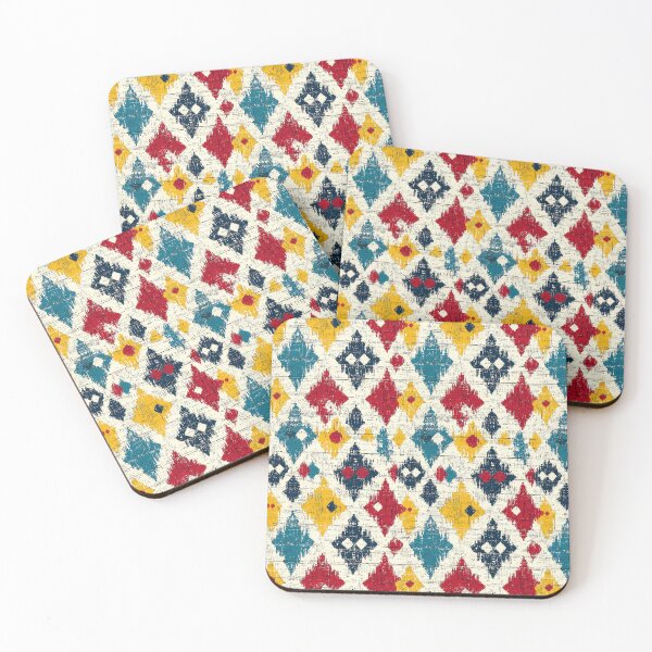 Item preview, Traditional Uzbek textile-inspired abstract design designed and sold by Piotrek0001.