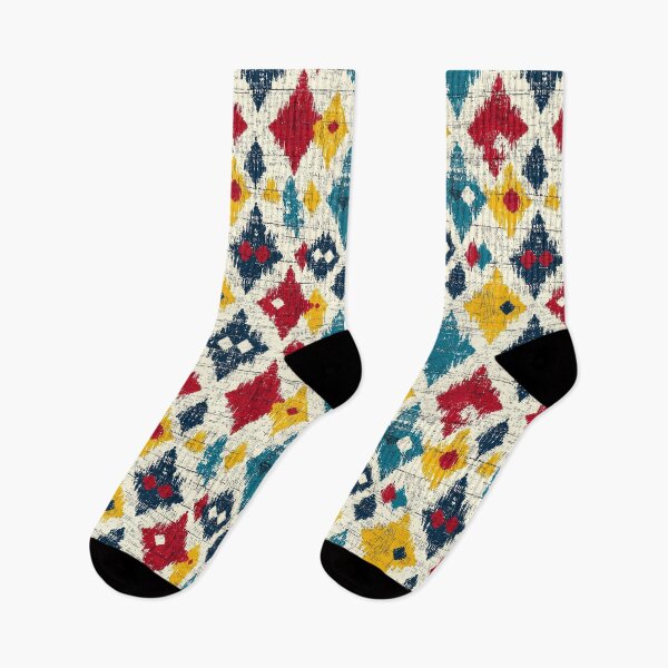 Item preview, Traditional Uzbek textile-inspired abstract design designed and sold by Piotrek0001.
