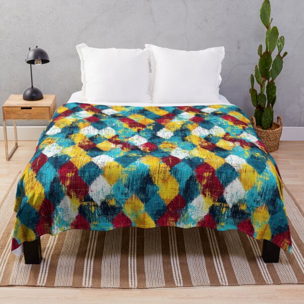 Item preview, Ornamental ikat-style pattern with rich textures designed and sold by Piotrek0001.