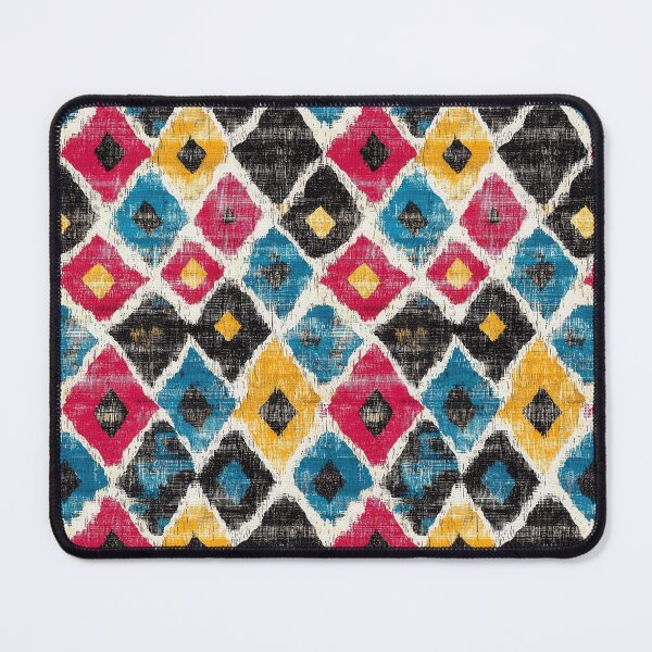 Item preview, Abstract textile print with dynamic contrasts designed and sold by Piotrek0001.