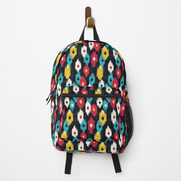 Item preview, Artistic ikat composition with vivid colors designed and sold by Piotrek0001.
