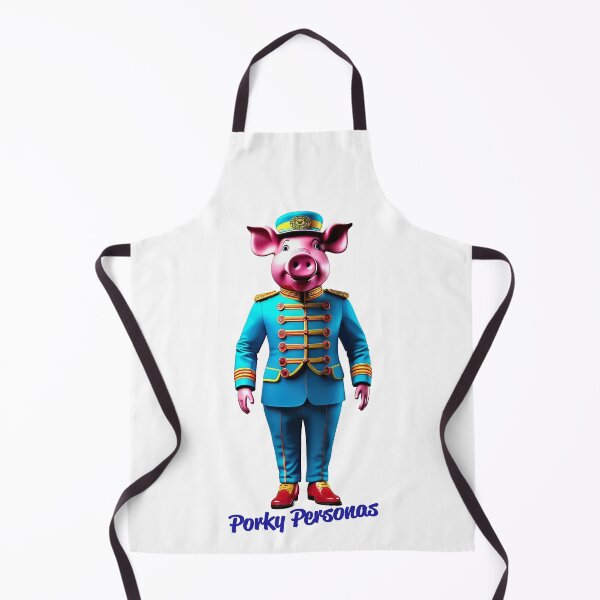 Item preview, Porky Personas Funny Pig Characters designed and sold by Drone-tees.