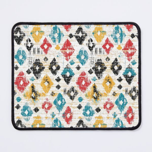 Item preview, Expressive diamond shapes with ikat aesthetics designed and sold by Piotrek0001.
