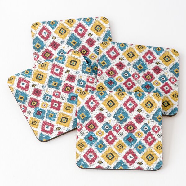 Item preview, Unique mosaic of geometric and ethnic patterns designed and sold by Piotrek0001.