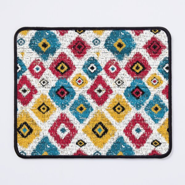 Item preview, Unique mosaic of geometric and ethnic patterns designed and sold by Piotrek0001.