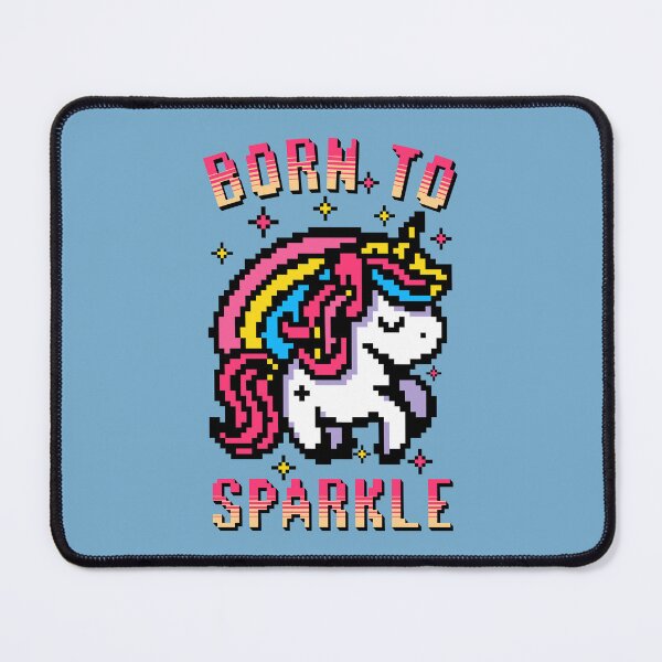 Item preview, Born To Sparkle Unicorn designed and sold by NosandEdgy.