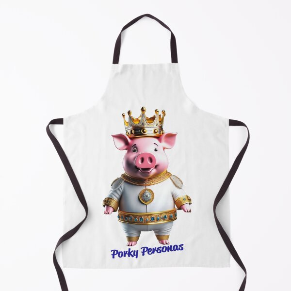 Item preview, Porky Personas Funny Pig Characters designed and sold by Drone-tees.